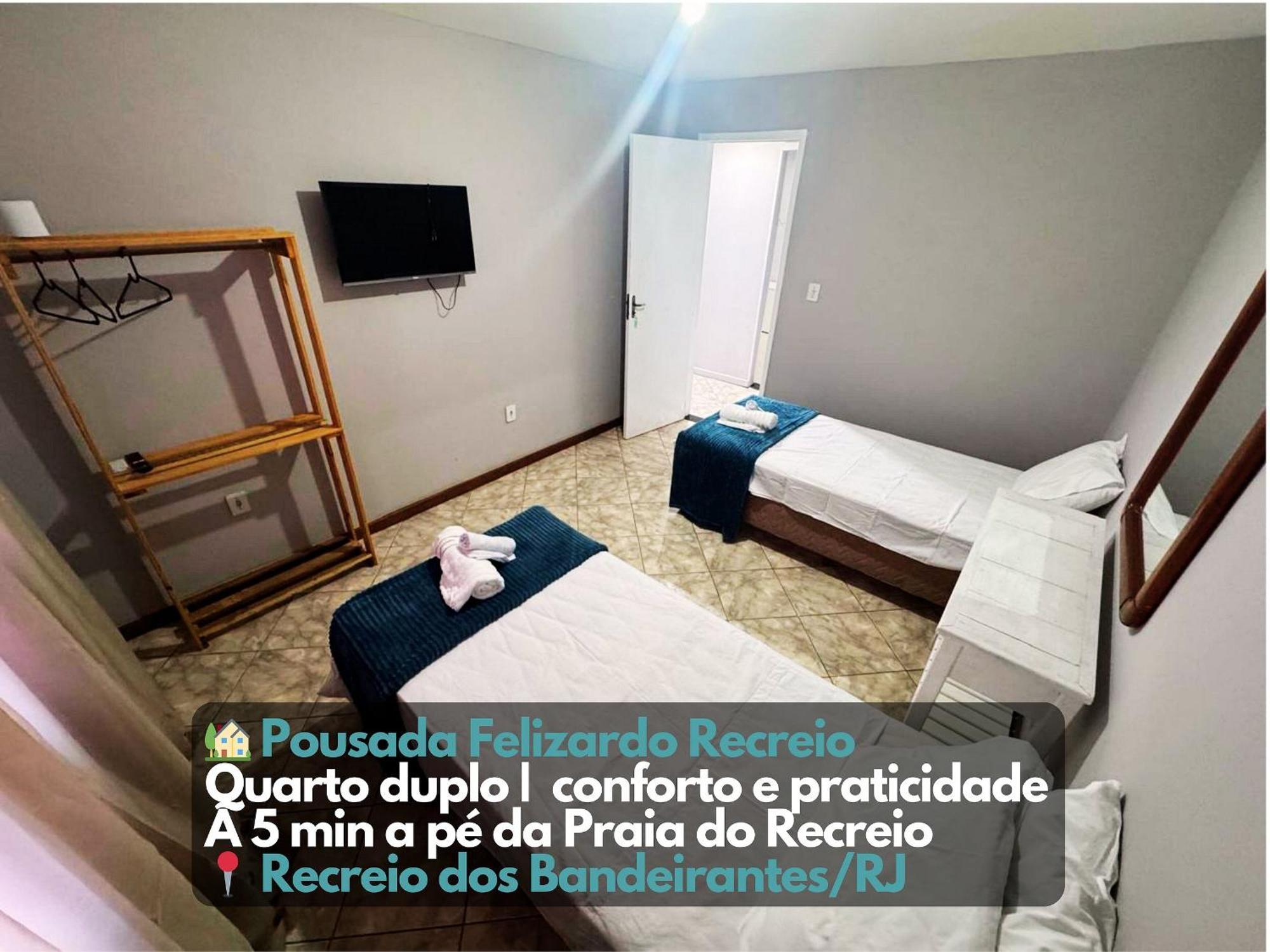 Quarto3 A Pe Da Na Rua Do Comercio Recreio Apartment Rio de Janeiro